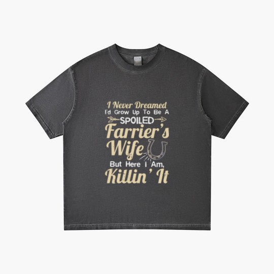 Discover Spoiled Farrier'S Wife Gift Gradient T Shirts Gradient T Shirts