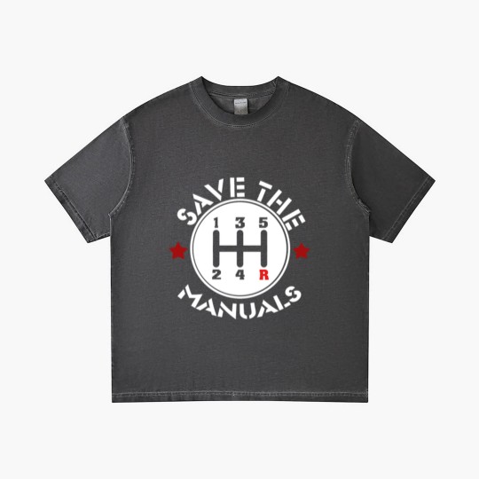 Discover Save The Manuals Gradient T Shirts