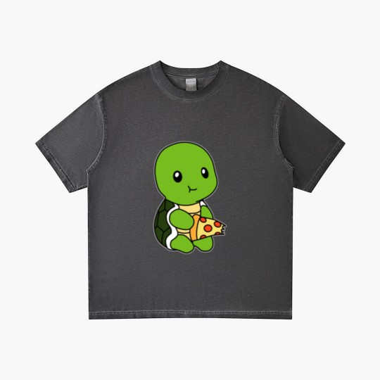 Discover Turtle pizza Gradient T Shirts