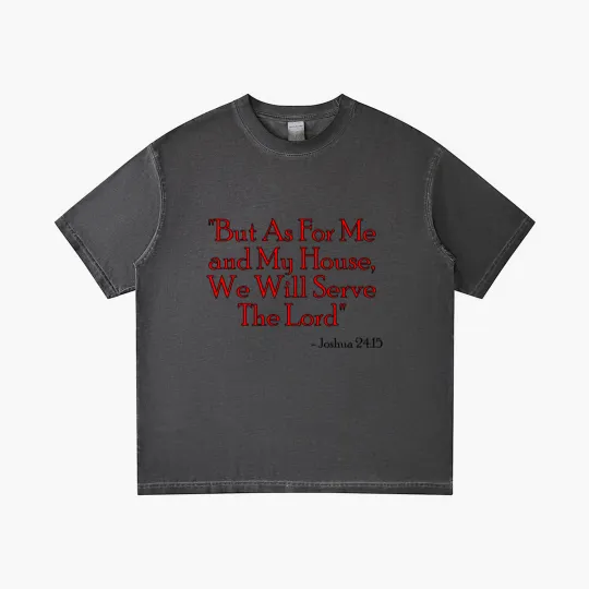 Discover Joshua 24:15 Gradient T Shirts