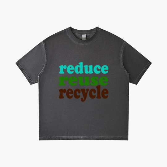 Discover Reduce Reuse Recycle Gradient T Shirts Gradient T Shirts