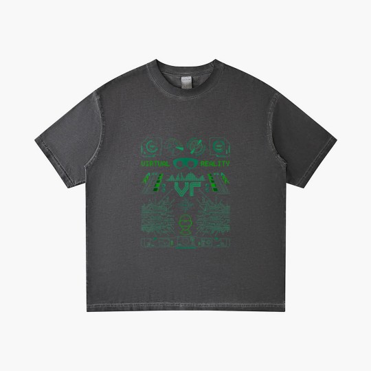Discover Virtual Reality VR Retro Gamers Gradient T Shirts