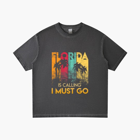 Discover Florida Strong Men's Gradient T Shirts Florida Is Calling I Must Go