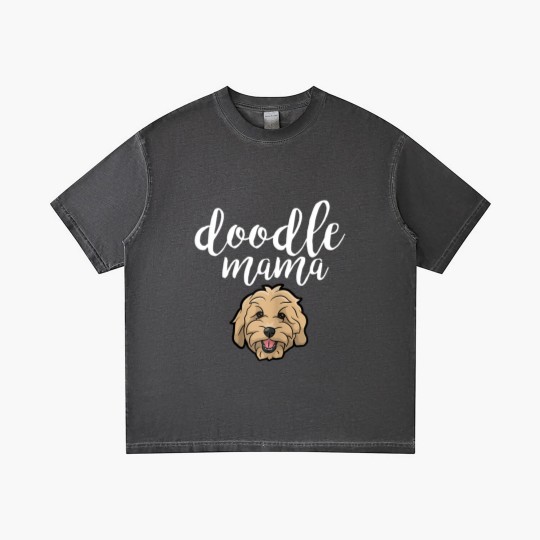 Discover Goldendoodle Mama Doodle Mom Cute Goldendoodle Gift Gradient T Shirts