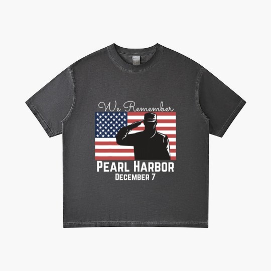 Discover We Remember Pearl Harbor Gradient T Shirts
