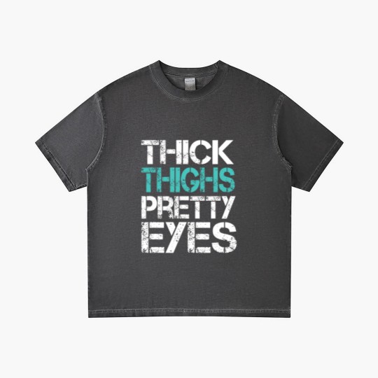 Discover Workout Gradient T Shirts Thick Thighs Pretty Eyes Gym Gradient T Shirts