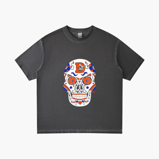 Discover America's Finest Apparel Denver Sugar Skull - Men's Gradient T Shirts