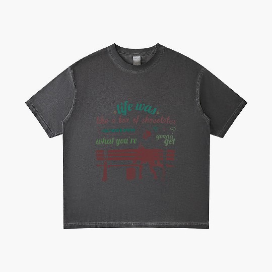 Discover Life is Like A Box of Chocolates  Unisex Gradient T Shirts