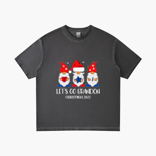 Discover Let's Go Brandon Conservative Merry Christmas 2022 Costume Gradient T Shirts