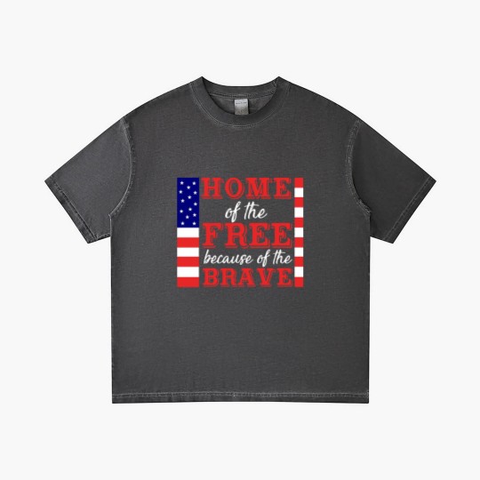 Discover Liberal Gradient T Shirts, Home Of The Free Because Of The Brave Gradient T Shirts, Patriotic Gradient T Shirts, 4th Of July Gradient T Shirts, Military Wife, Independence Day Gradient T Shirts