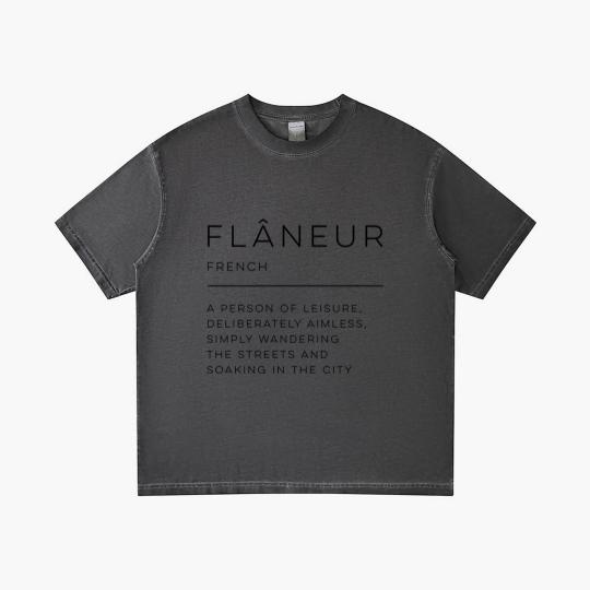 Discover Flâneur Definition - Flaneur - Gradient T Shirts