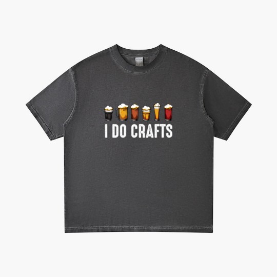 Discover I Do Crafts Home Brewing Craft Beer Drinker Homebrewing Gradient T Shirts