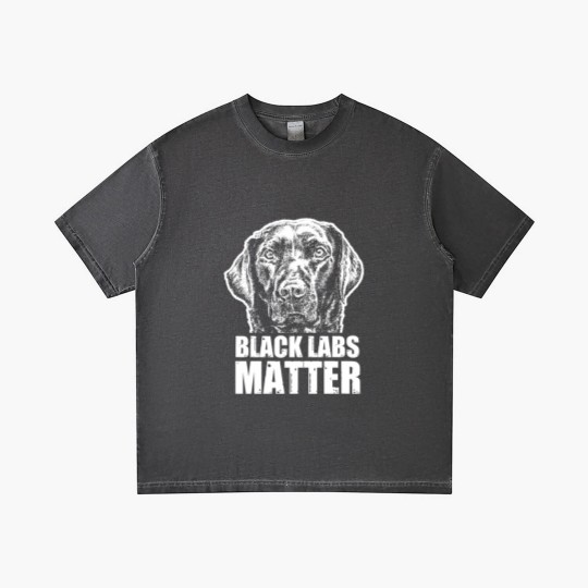 Discover Black Labs Matter Funny Dog Animal Lover Gradient T Shirts