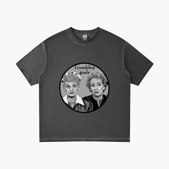 Discover Friendship Goals - Lucy And Ethel - Gradient T Shirts