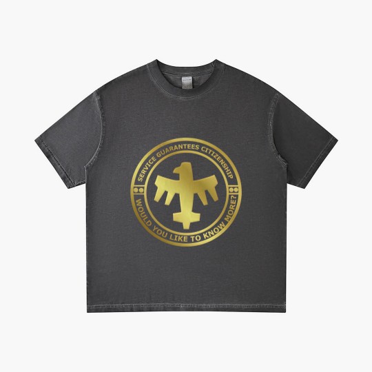 Discover Service Guarantees Citizenship. - Starship Troopers - Gradient T Shirts