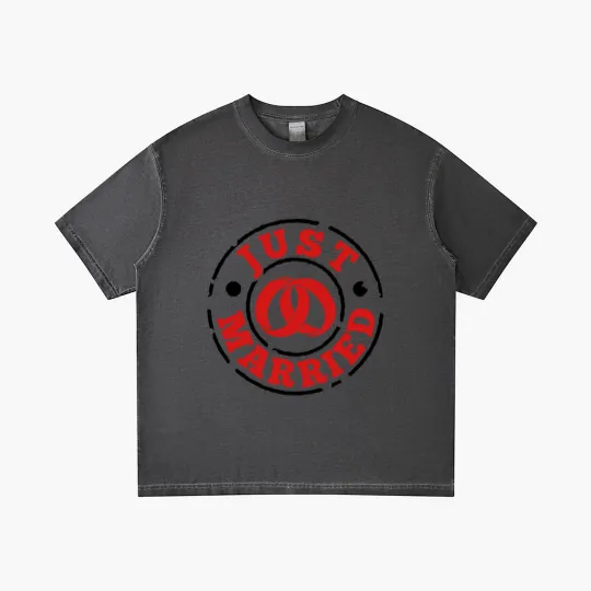 Discover Just Married Gradient T Shirts