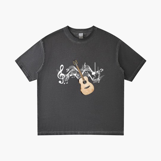 Discover Acoustic Guitar Gradient T Shirts