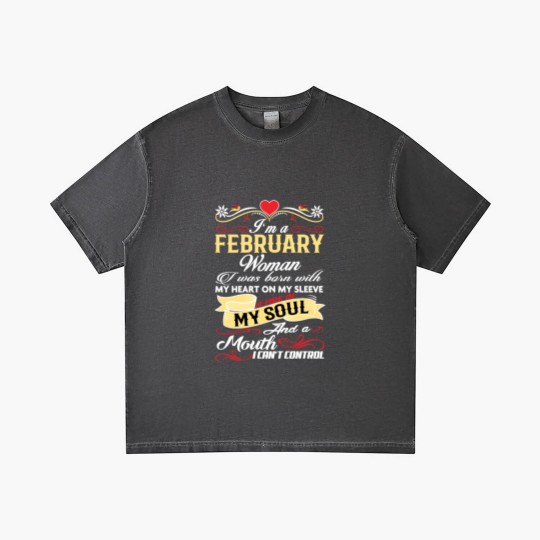 Discover FEBRUARY WOMAN Gradient T Shirts