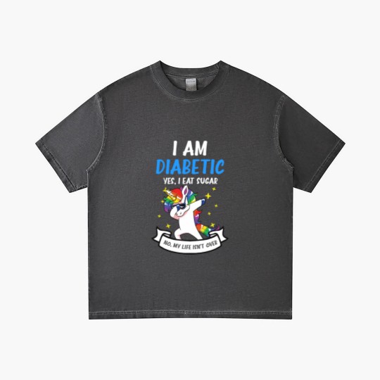 Discover Type 1 Diabetes Gradient T Shirts | Yes I Eat Sugar No Life Not Over - Type 1 Diabetes - Gradient T Shirts