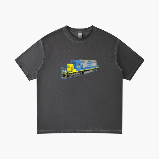 Discover Freight Train Csx Engine Gradient T Shirts