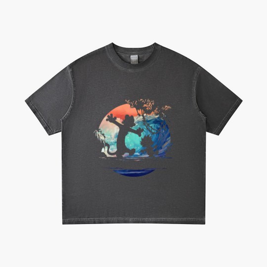 Discover calvin and hobbes galaxy - Calvin And Hobbes Galaxy - Gradient T Shirts