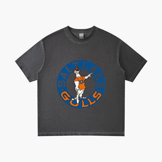 Discover Defunct - Salt Lake Gulls Baseball 1977 - Salt Lake City - Gradient T Shirts