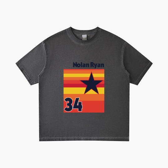 Discover Retro Nolan Ryan Uniform Tribute - Baseball Lover - Gradient T Shirts
