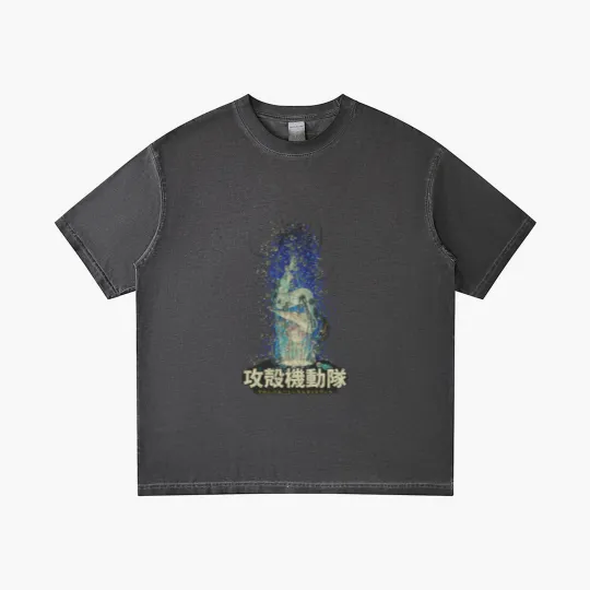 Discover Ghost in The Shell - Ghost In The Shell - Gradient T Shirts