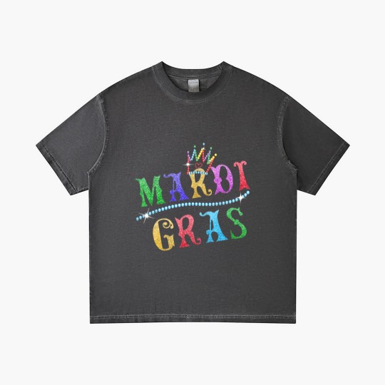 Discover Mardi Gras Crown Gradient T Shirts - Funny Mardi Gras Costume Gradient T Shirts