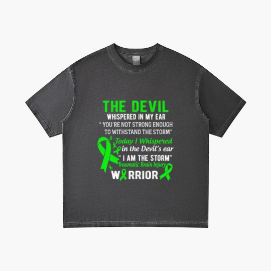 Discover I Am The Storm Traumatic Brain Injury Warrior Gradient T Shirts
