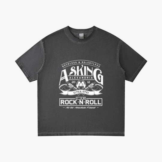 Discover Asking Alexandria Unisex Gradient T Shirts: Rock N' Roll