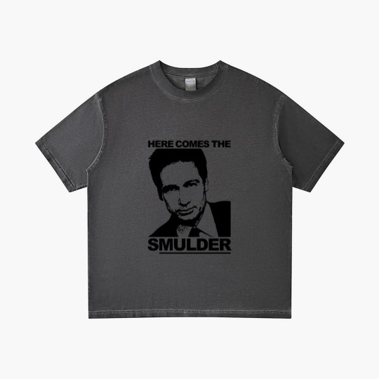 Discover Here Comes the sMulder - X-Files Returns in 2016! - David Duchovny - Gradient T Shirts