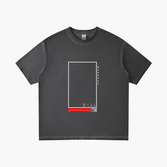Discover Black Overflow - Techwear - Gradient T Shirts