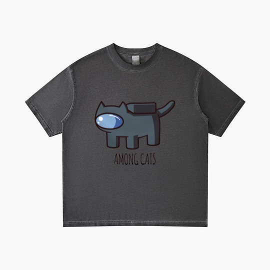 Discover Among Us black cat - Among Us - Gradient T Shirts