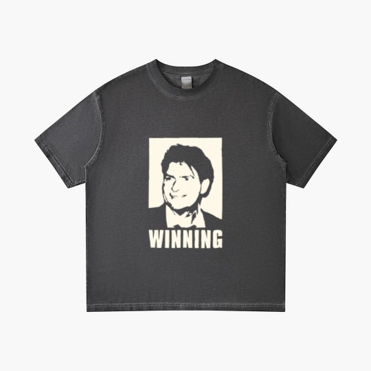 Discover CHARLIE SHEEN WINNING  Gradient T Shirts