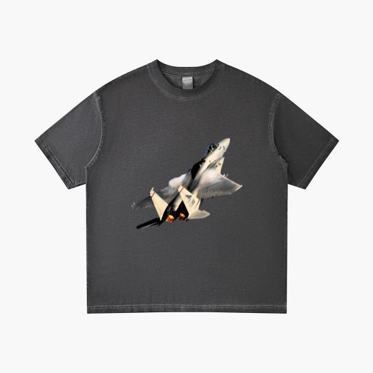 Discover F-15C Eagle afterburner no background - F 15 Eagle - Gradient T Shirts