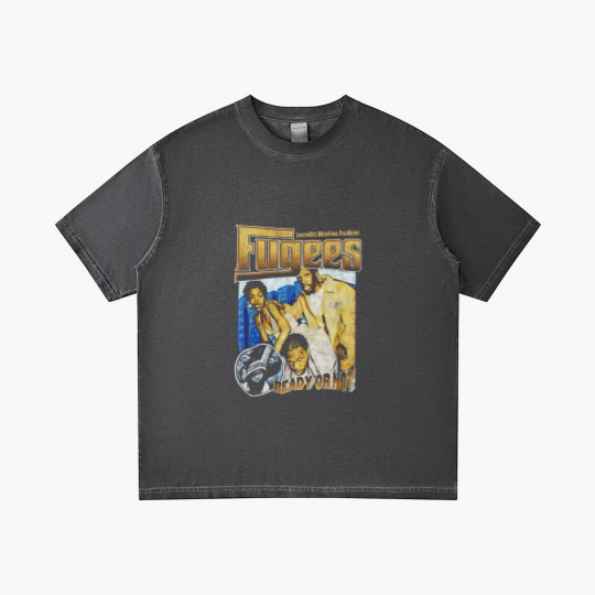 Discover Fugees Lauryn Hill Unisex Heavy Cotton Gradient T Shirts