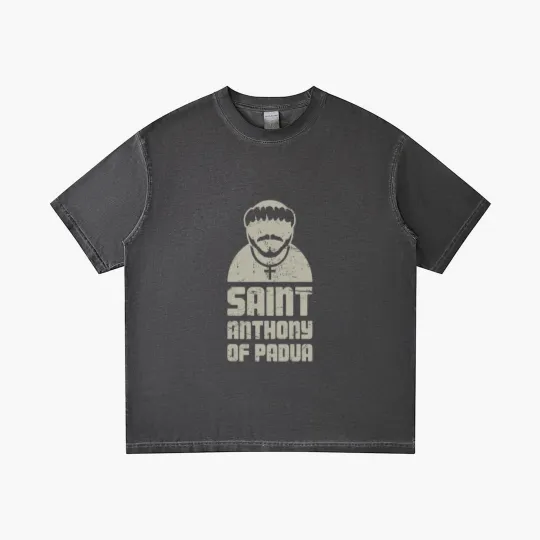 Discover Catholic St Anthony Gradient T Shirts