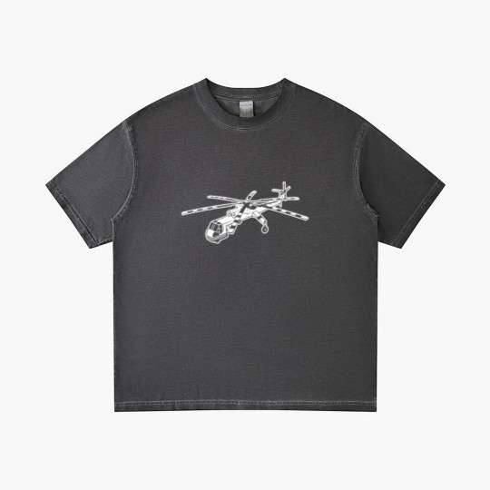Discover Ch54 Skycrane Helicopter Gradient T Shirts Gradient T Shirts