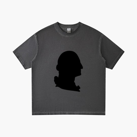 Discover George Washington silhouette Gradient T Shirts
