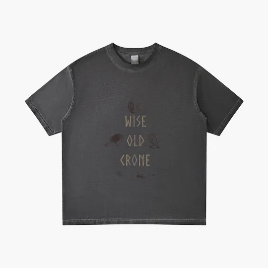 Discover Wise Old Crone Wicca Pagan Triple Goddess Feminist Gradient T Shirts