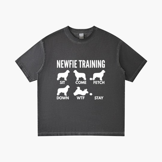 Discover Newfoundland Training Newfie Dog Tricks - Newfoundland - Gradient T Shirts