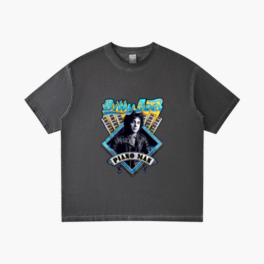 Discover Billy Joel Billy Joel Gradient T Shirts