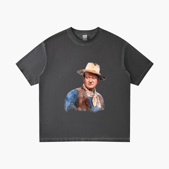 Discover John Wayne "The Duke" - Watercolor - John Wayne - Gradient T Shirts