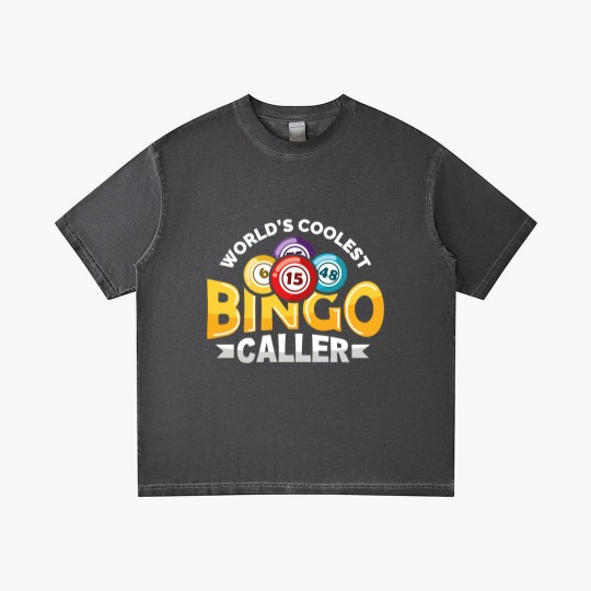 Discover World's Coolest Bingo Caller Lucky Bingo Player Gradient T Shirts