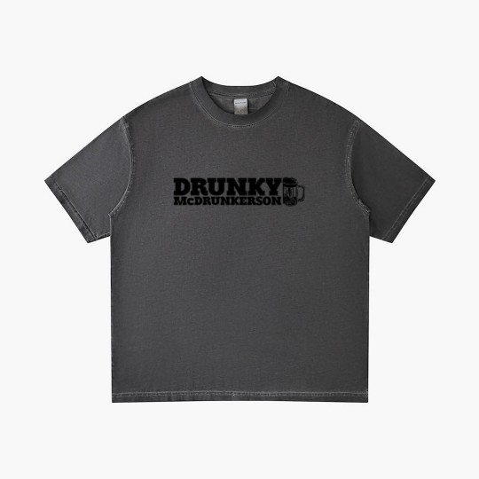 Discover DRUNKY McDRUNKERSON Gradient T Shirts