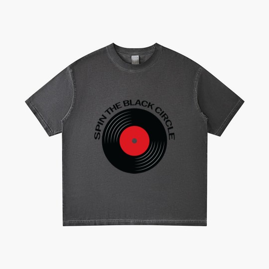 Discover Spin the black Circle - music lover quote - Spin The Black Circle - Gradient T Shirts