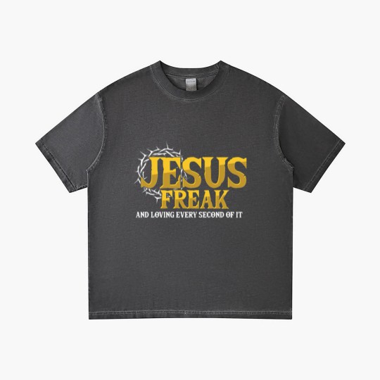 Discover Jesus Freak God Believer Christian Catholic Gift Gradient T Shirts