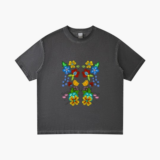 Discover Ojibwe Floral Gradient T Shirts