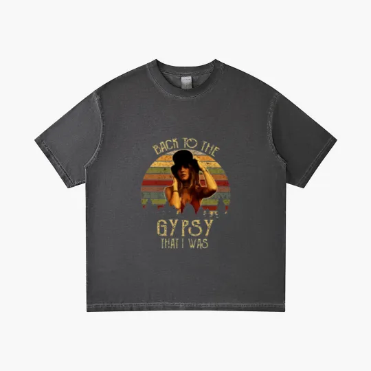 Discover Stevie Nicks Back To The Gypsy Classic Gradient T Shirts